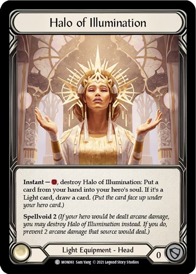 Halo of Illumination Monarch card price