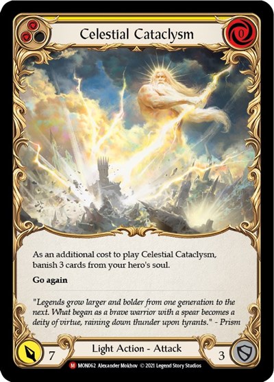 Celestial Cataclysm Monarch card price