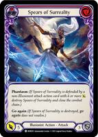 Spears of Surreality (Red) - Monarch - Flesh and Blood TCG