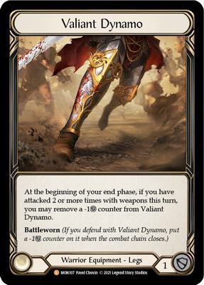 【Flesh and Blood】Valiant Dynamo カード Valiant Dynamo - Monarch - Flesh and Blood TCG - TCGplayer.com