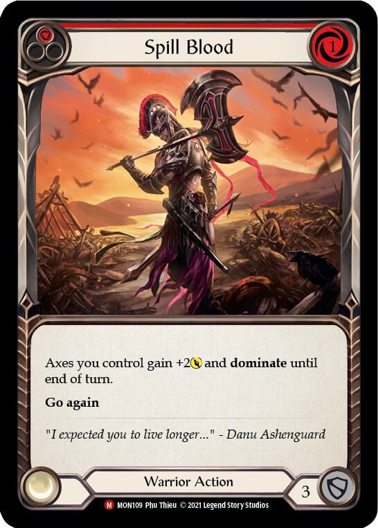 Spill Blood - Monarch - Flesh and Blood TCG - TCGplayer.com