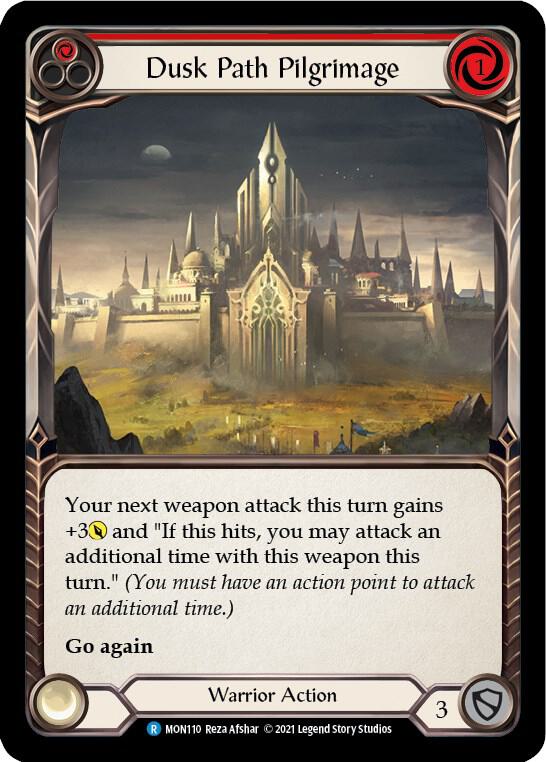 Dusk Path Pilgrimage (Red) - Monarch - Flesh and Blood TCG - TCGplayer.com