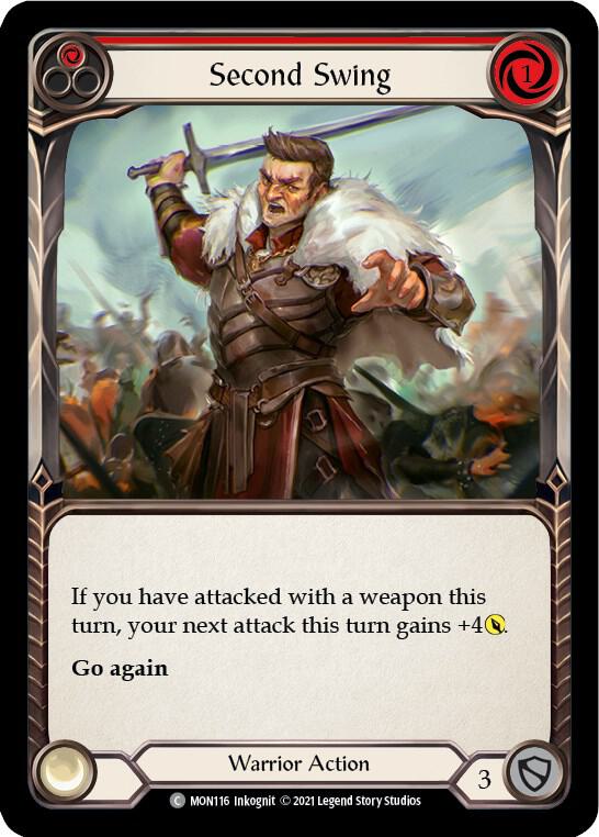 Second Swing (Red) - Monarch - Flesh and Blood TCG - TCGplayer.com