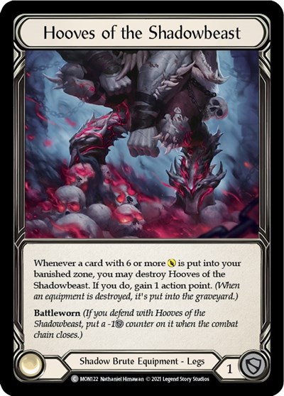 Hooves of the Shadowbeast Monarch card price
