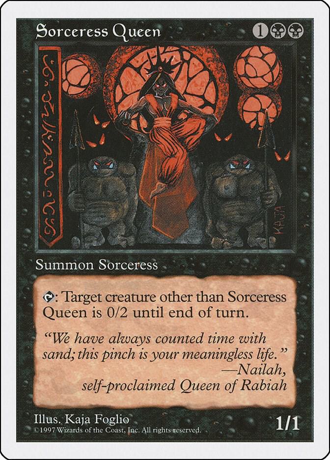 Sorceress Queen - Fifth Edition - Magic: The Gathering - TCGplayer.com Sorceress Queen - Fifth Edition - Magic: The Gathering - TCGplayer.com