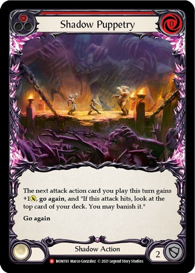 Shadow Puppetry Monarch card price