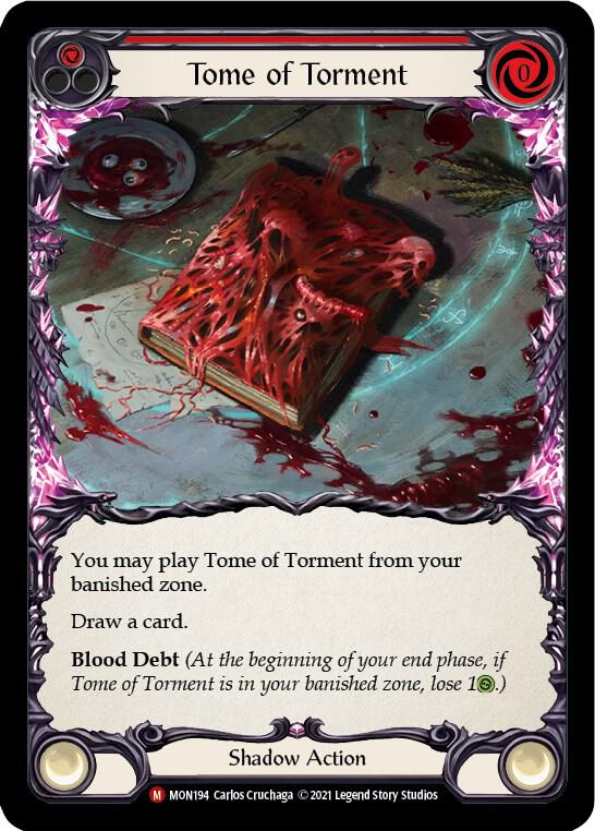 Tome of Torment - Monarch - Flesh and Blood TCG - TCGplayer.com