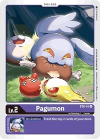 Pagumon (Starter Deck 06: Venomous Violet)