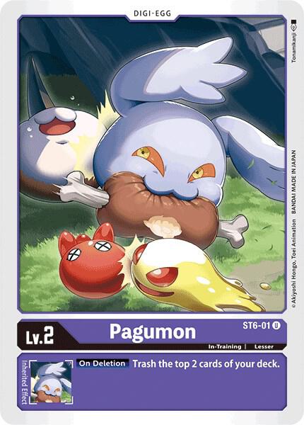 Pagumon - Starter Deck 06: Venomous Violet - Digimon Card Game