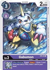 Gabumon (Starter Deck 06: Venomous Violet)