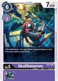 SkullSatamon (Starter Deck 06: Venomous Violet)