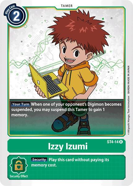 Izzy Izumi - Starter Deck 04: Giga Green - Digimon Card Game