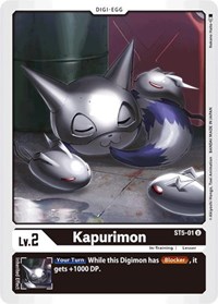 Kapurimon (Starter Deck 05: Machine Black)