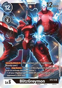 BlitzGreymon (Starter Deck 05: Machine Black)