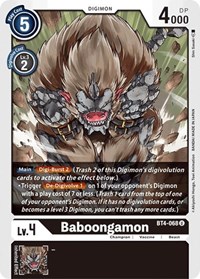 Baboongamon (Great Legend)