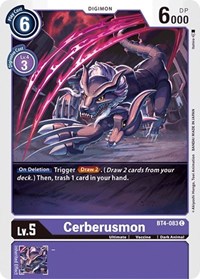 Cerberusmon (Great Legend)