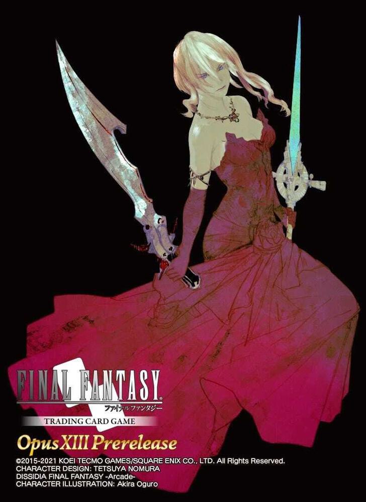Final Fantasy TCG: Opus XIII Prerelease Sleeves - Lightning (60