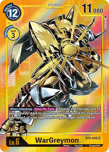 WarGreymon (Alternate Art) - Great Legend - Digimon Card Game
