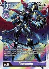 Plutomon - Great Legend - Digimon card