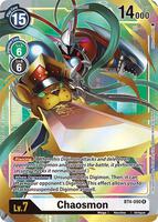 Digimon Great Legend Rare Chaosmon Bt4-090 (Alternate Art)