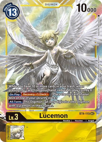 Lucemon (Alternate Art) Great Legend card price