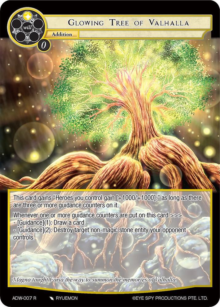 Glowing Tree of Valhalla
