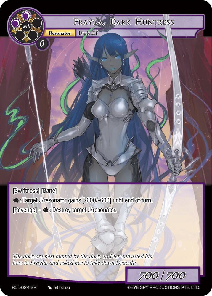 Frayla, Dark Huntress