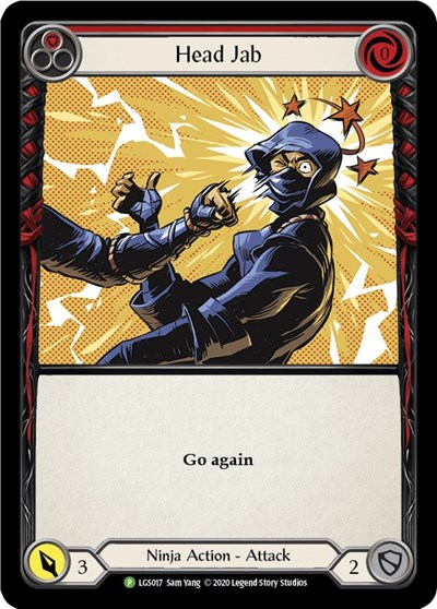 Head Jab (Red) - LGS017 Flesh and Blood: Promo Cards card price