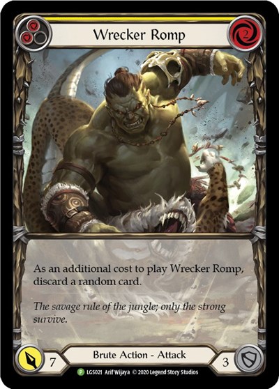 Wrecker Romp Yellow