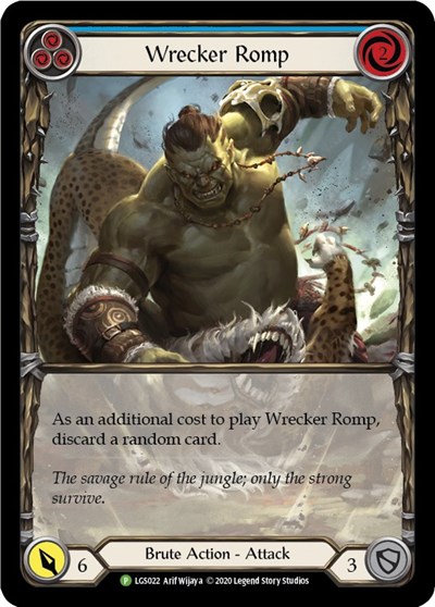Wrecker Romp (Blue) - LGS022 card
