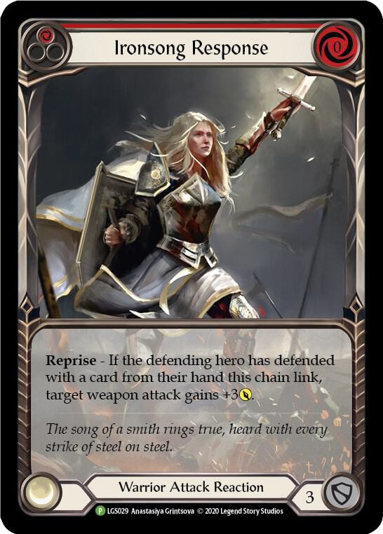 Ironsong Response (Red) - LGS029