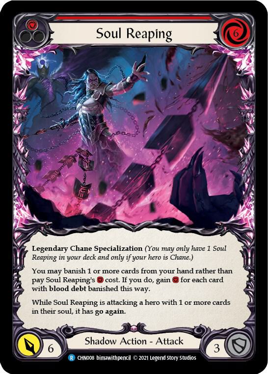 Soul Reaping - Blitz Deck: Monarch - Chane - Flesh and Blood TCG