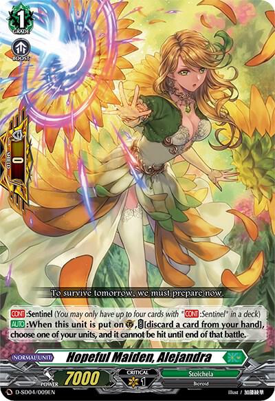 Hopeful Maiden, Alejandra