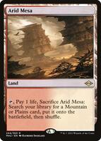 MTG 乾燥台地/Arid Mesa Foil 英 Expeditions Arid Mesa Magic the Gathering Proxy