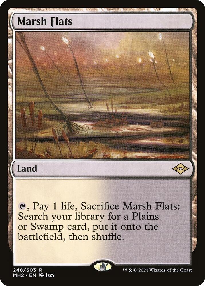 湿地の干潟/Marsh Flats(MH2) 湿地の干潟 (Modern Horizons 2 日本語) | Magic: The Gathering