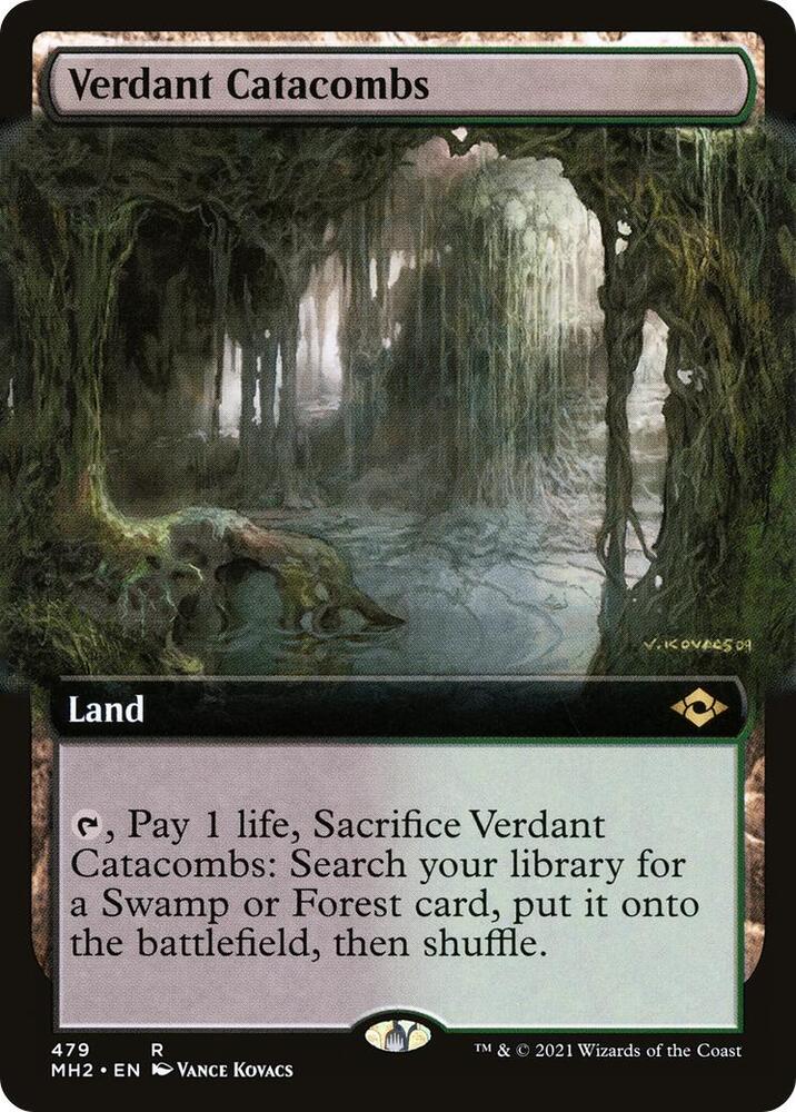 Verdant Catacombs エクスペディション　美品 Verdant Catacombs (Extended Art) - Modern Horizons 2 - Magic: The