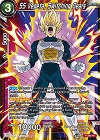 SS Vegeta, Switching Gears card art