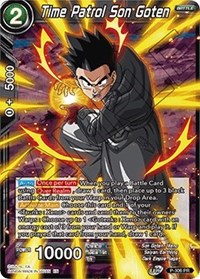 Time Patrol Son Goten card art