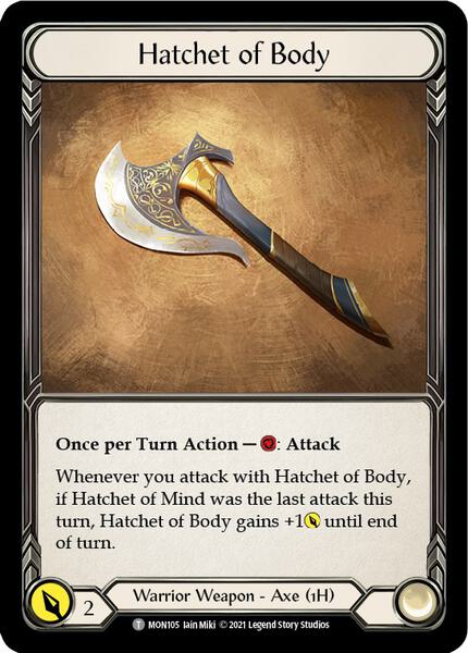 Hatchet of Body // Spectral Shield - Monarch - Flesh and Blood TCG