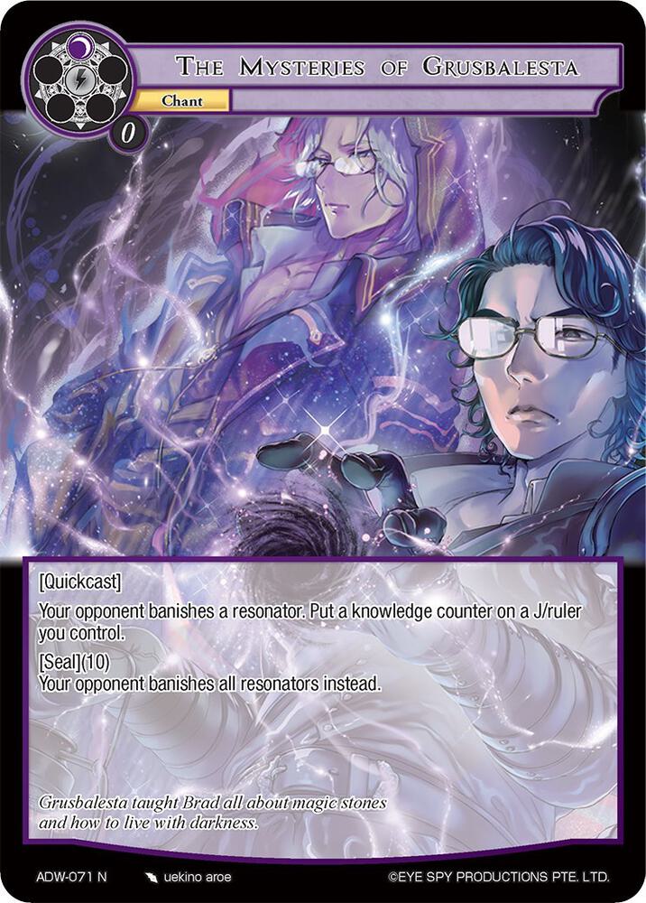 The Mysteries of Grusbalesta