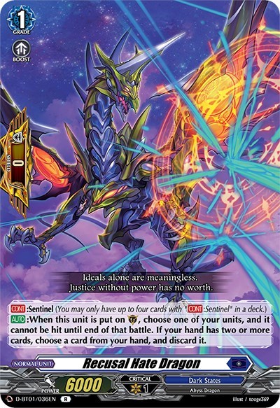 Recusal Hate Dragon