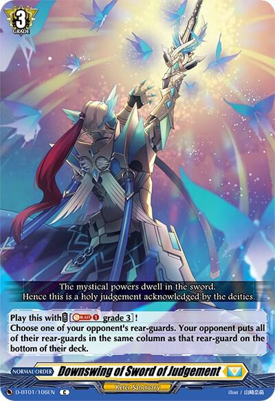 Downswing of Sword of Judgement