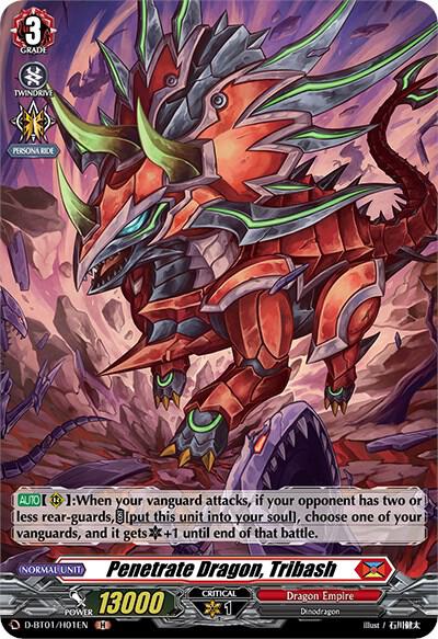 Penetrate Dragon, Tribash (Holo)