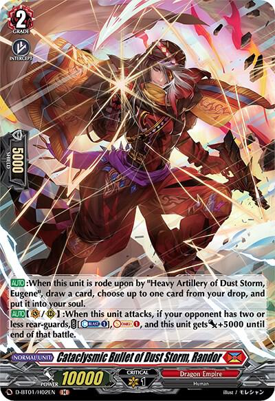 Cataclysmic Bullet of Dust Storm, Randor (Holo)