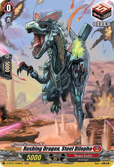 Rushing Dragon, Steel Dilopho (Holo)
