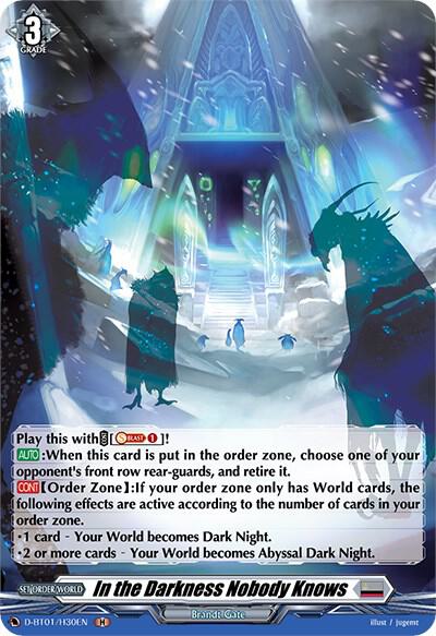 In the Darkness Nobody Knows (Holo)