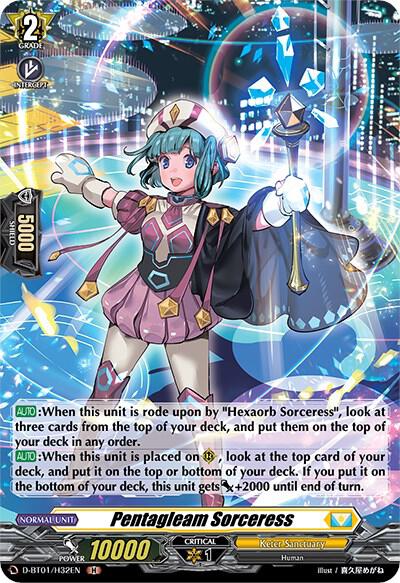 Pentagleam Sorceress (Holo)