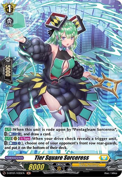 Tier Square Sorceress (Holo)