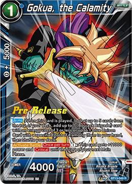 Gokua, the Calamity #BT13-049 — Supreme Rivalry Pre-Release Cards