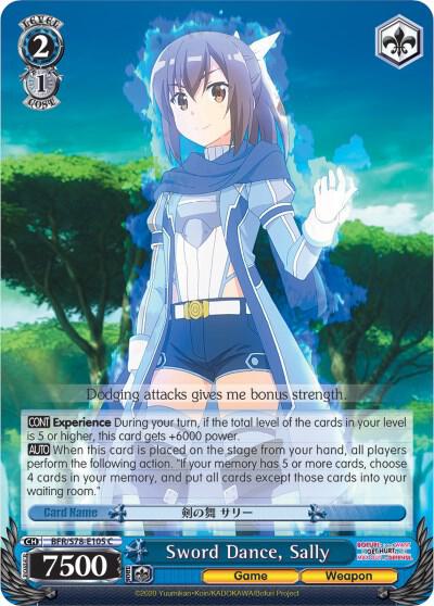 Sword Dance, Sally
